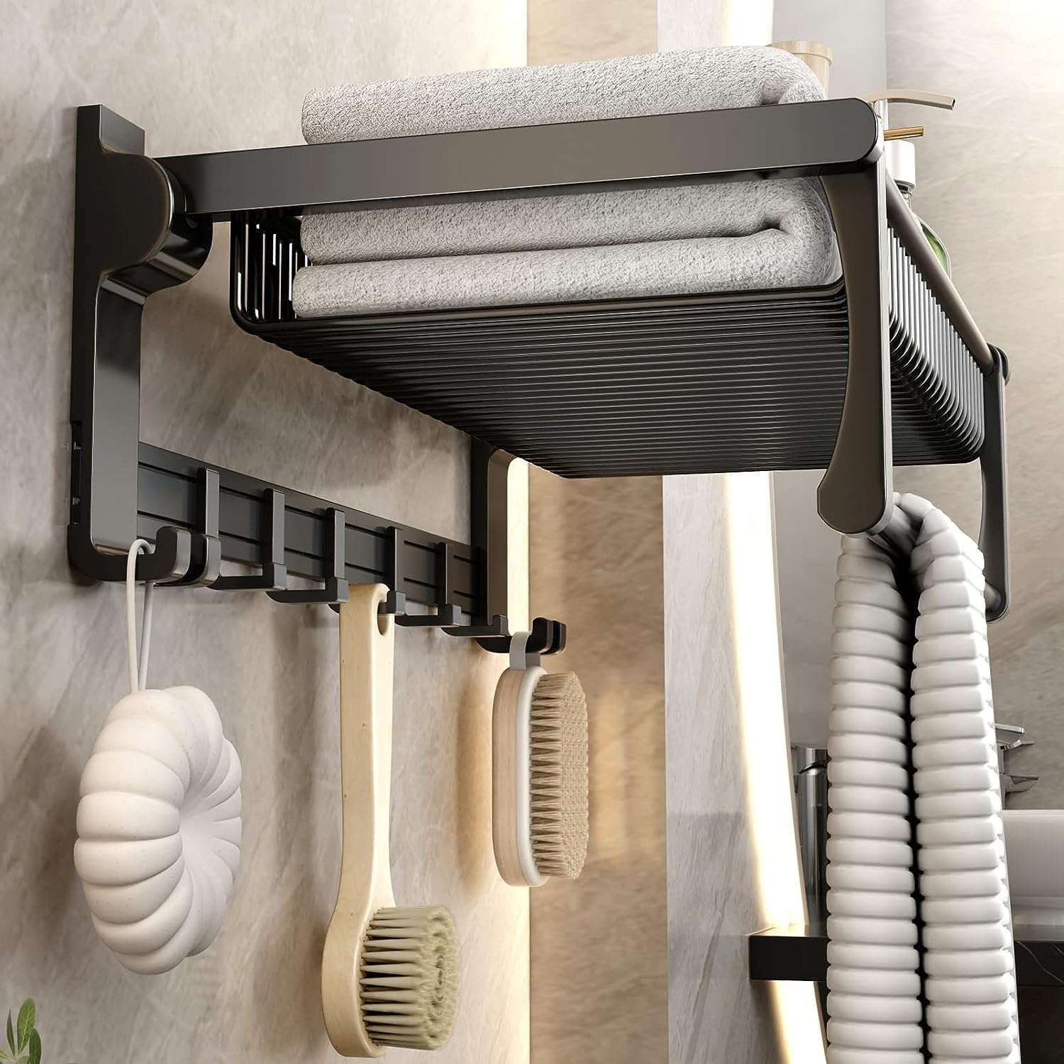 What To Put On Towel Rack Besides Towels