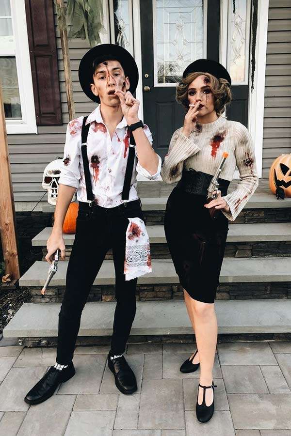 Trendy Scary Halloween Couple Costumes From Movies-Scary Date Night