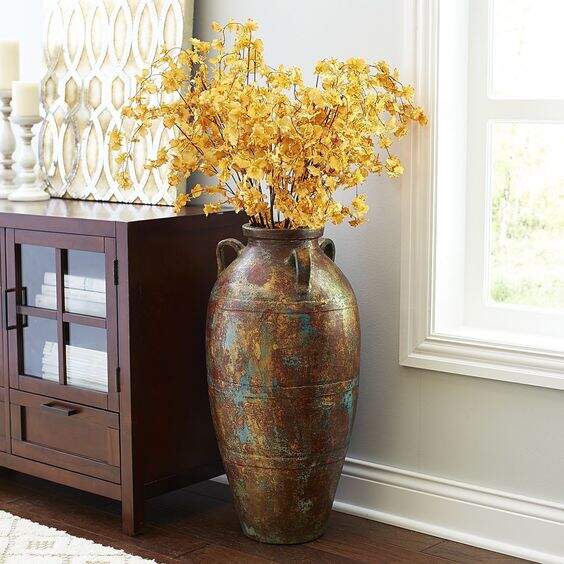 How to Style a Large Floor Vase-13 Smart Ways
