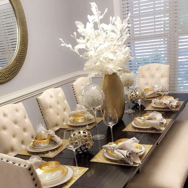 21-Modern Dining Table Centerpiece Ideas for Everyday by nestic home