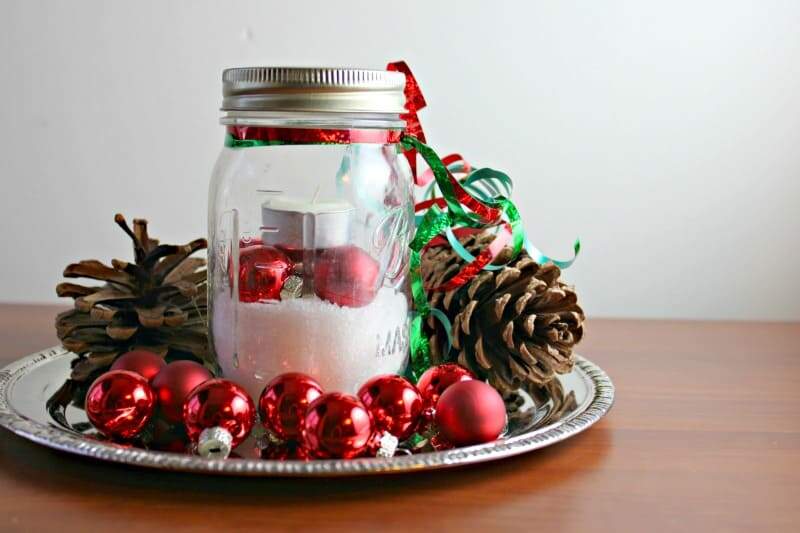 Christmas Centerpiece Ideas for Round Table