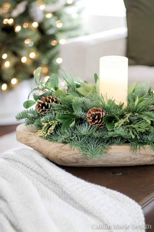 Christmas Centerpiece For Round Table- 11 Trendy Ideas For 2024