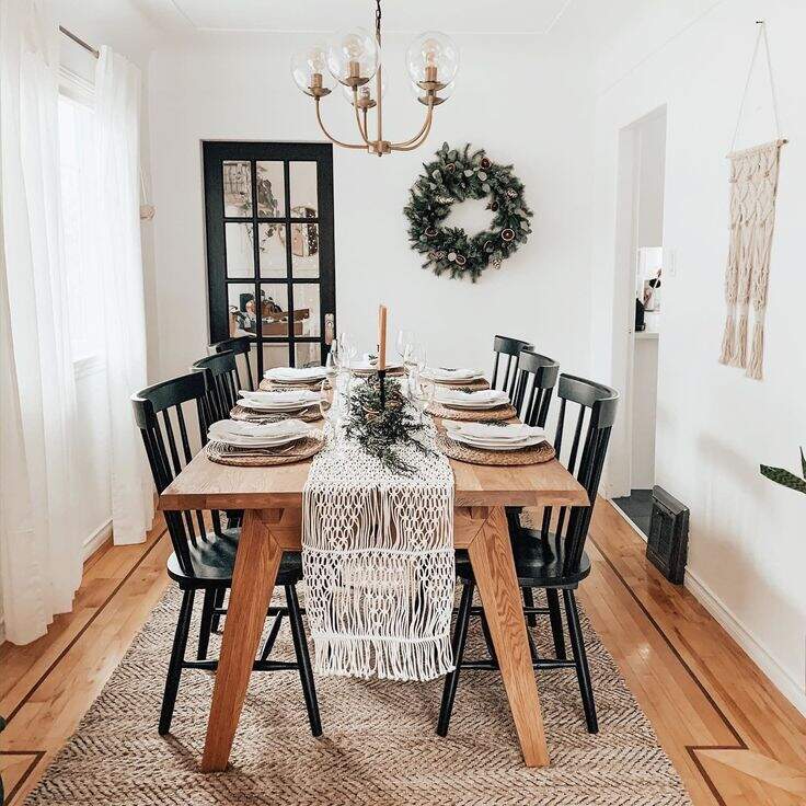 How do you make a Traditional Dining Room look farmhouse Dining Room-9 Easy Ways