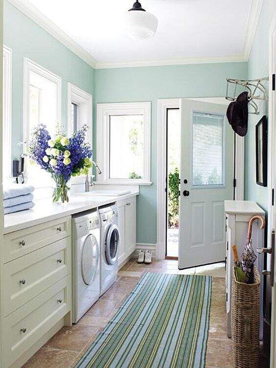 15-Farmhouse Laundry Room Paint Color Ideas That Never Go Out Of Style