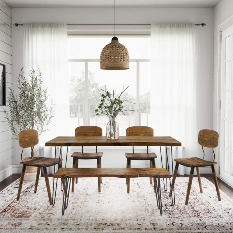 How To Make a Farmhouse Table Look Modern--12 Tips for First Great Impression