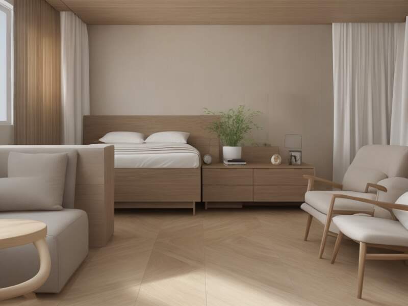 Furniture Matters for Minimalist Bedroom