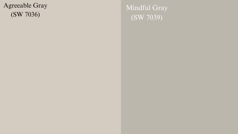 accessible beige vs aggreeable gray